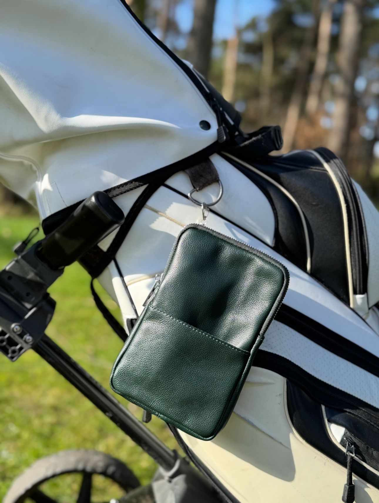 Leather Golf Tee Pouch
